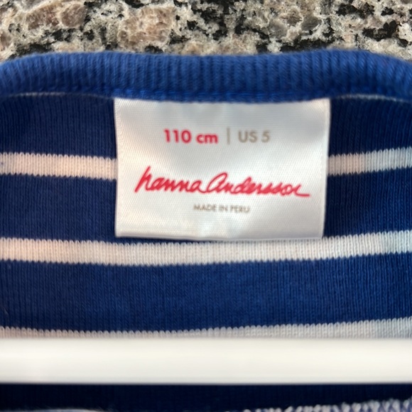 [Hanna Andersson] Striped Dress - Picture 4 of 5